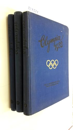 Die Olympischen Spiele 1932. Die Olympischen Spiele 1936 Band I und II. Drei Sammelalben. Vollstä...