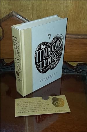 The Marlowe Papers - A Novel in Verse - **Signed** + Dated + Bookmark - 1st/1st