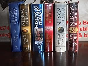 A Game of Thrones; Six Books and additional Collectors Items