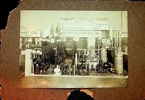 [Photograph] Photograph of a trade show booth for Star Pointer Pump Mfg. Co. of Menasha Wisconsin...