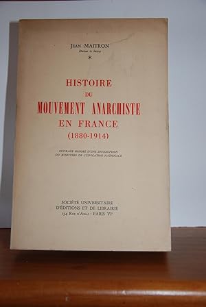 Histoire du mouvement anarchiste en France (1880-1914)