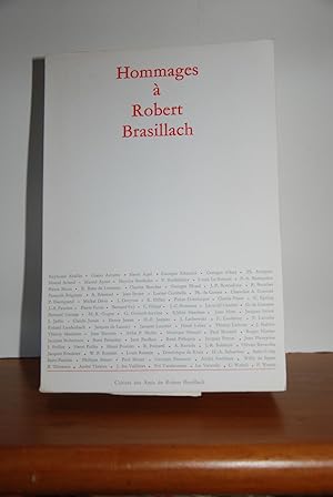 Hommages à Robert Brasillach