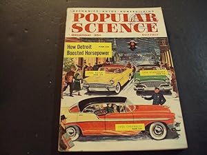 Popular Science Dec 1955 Detroit Boosted Horsepower, Make Rocket Weathervane