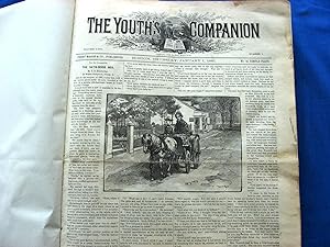 1885 BOUND VOLUME-THE YOUTH'S COMPANION-53 ISSUES-January 1, 1885-December 31, 1885