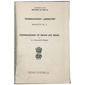 Pharmacognosy of Indian Leaf Drugs