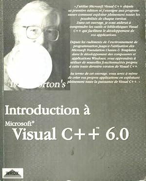 Introduction ? Microsoft Visual C ++ 6.0 - Ivor Horton'S