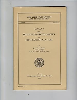 GEOLOGY OF THE BREWSTER MAGNETITE DISTRICT OF SOUTHEASTERN NEW YORK
