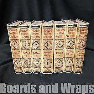 Bibliothek Deutscher Klassiker, fur Schule und Haus 7 volumes