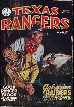 TEXAS RANGERS: January, Jan. 1949 (UK Edition)