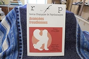 Revue Française De Psychanalyse Avancées Freudiennes Textes 1954-2009