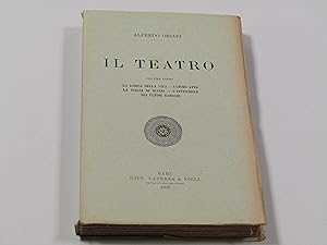 Alfredo Oriani. Il teatro volume primo