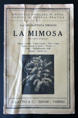 La Mimosa. Origine e storia - Cenni botanici - Fiori e frutto - Specie, varietà e ibridi - Terren...