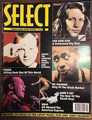 Select! Mixing Music Every Month September 1990