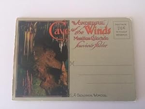 WONDERFUL CAVE OF THE WINDS MANITOU COLORADO, SOUVENIR FOLDER