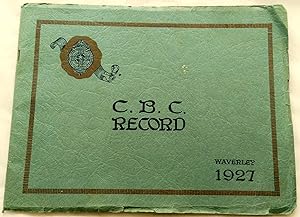 C.B.C. Record Waverley 1927
