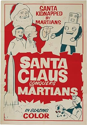 Santa Claus Conquers the Martians (Original poster for the 1964 film)