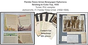 Florida-Times Union Newspaper Ephemera Relating to a Cuba Trip, 1934
