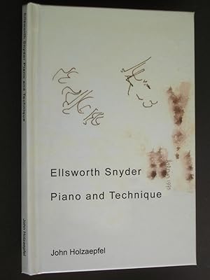 Ellsworth Snyder: Piano and Technique