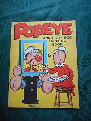 Popeye and His Friends Painting Book