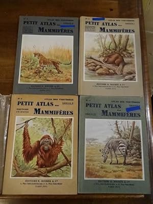 Petit Atlas des Mammifères, Fascicules I : Montrèmes, Marsupiaux, Edentés, Rongeurs. Fascicules I...