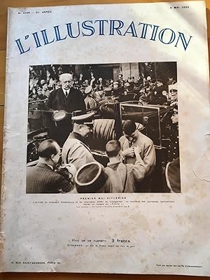 L'ILLUSTRATION 6 MAI 1933 . JOURNAL HEBDOMADAIRE UNIVERSEL.