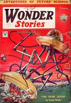 Wonder Stories February 1934