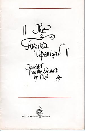 The AVYAKTA UPANISHAD