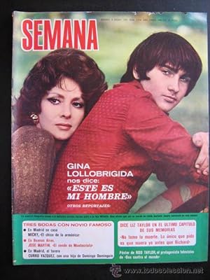 SEMANA AÑO XXXIV Nº1716. 6 ENERO 1973