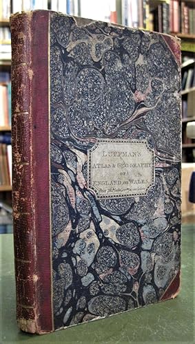A New Pocket Atlas and Geograsphy of England and Wales - Illustrated With Fifty-five Copper Plate...
