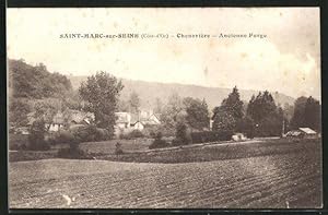 Carte postale Saint-Marc-sur-Seine, Cheneviere, Ancienne Forge