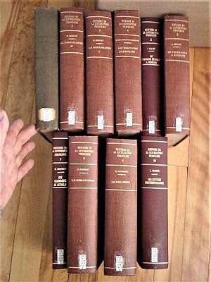 Histoire de la littérature française, 10 tomes