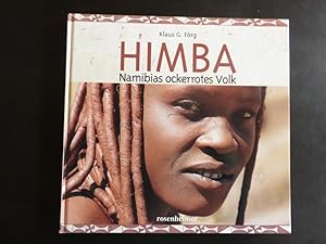 Himba Namibias ockerrotes Volk