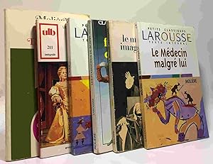 Le medecin malgre lui (etude d'oeuvre) + L'avare + Les fourberies de Scapin + Tartuffe + Dom Juan...