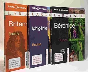 Britannicus + Iphigénie + Bérénice --- 3 livres