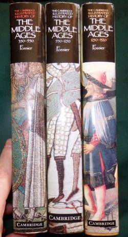 The Cambridge History of the Middle Ages. 350-1520. 3 volumes complete
