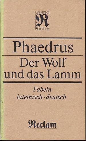 Der Wolf und das Lamm. Fabeln lateinisch/deutsch