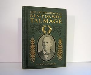 Life and Teachings Rev. T. De Witt Talmage Book Salesman's Dummy, 1902 Antique Publisher's Prospe...