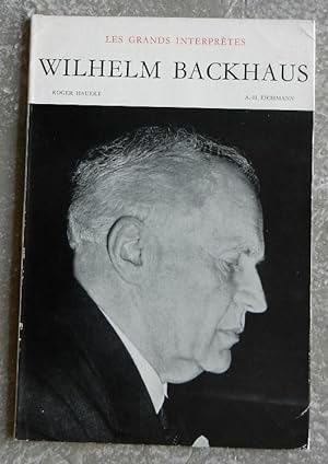 Wilhelm Backhaus.