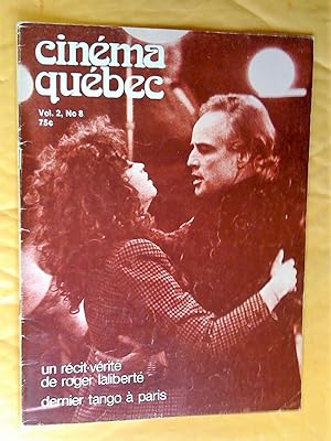 Cinéma Québec, vol. 2, no 8, mai/juin 1973