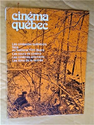 Cinéma Québec, vol. 2, no 2