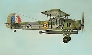 Swordfish MK1 WW1 Plane Aircraft Rare Fidelity 1970s Postcard