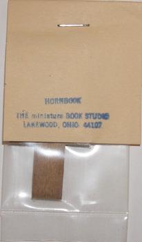 Hornbook.