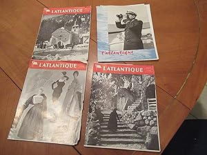 L'atlantique November 1959 (4 Issues Of Shipboard Newspaper For "S. S. Liberte")