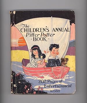 The Children's Annual Pitter Patter Book with Activities and Stories, Published by Whitman in 192...