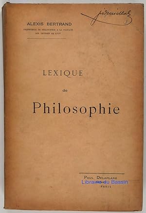 Lexique de Philosophie