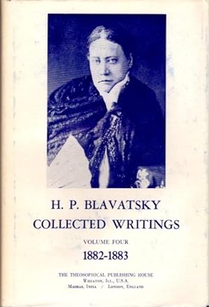 COLLECTED WRITINGS VOLUME FOUR 1882-1883