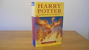 Harry Potter and the Order of the Phoenix- UK 1st Edition 1st printing hardback book