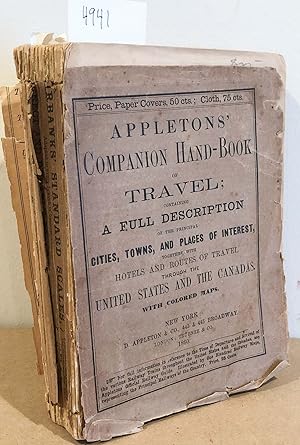 Appletons' Companion Hand - Book of Travel; containing a Full Description. (1 vol. 1860)