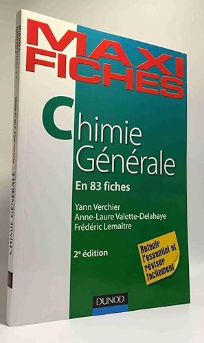 Maxi fiches de Chimie générale - 2e édition - 83 fiches: 83 fiches