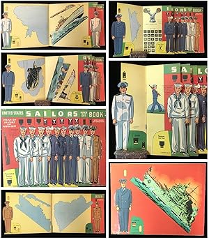 Die-cut book - The United States Sailors Punch Out Book - Stand-p Sailors and Punch-outs